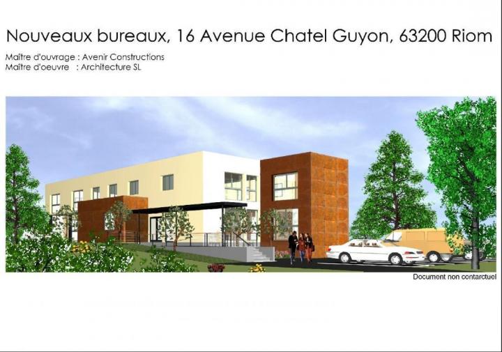 Construction de locaux commerciaux Vichy